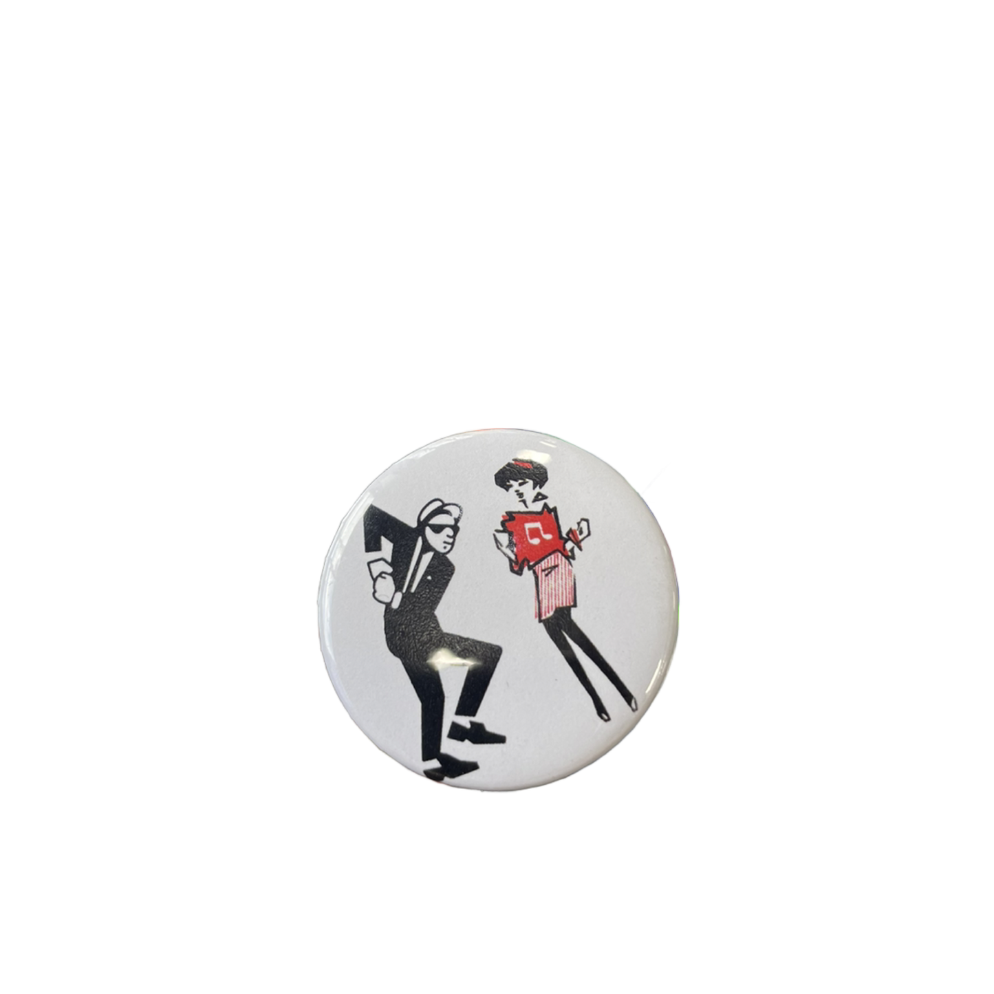 SKANKIN COUPLE 1.25" PIN