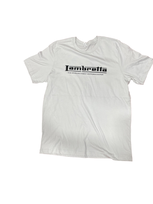 Lambretta t-shirt white/black