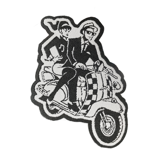 RUDE BOY/ RUDE GIRL SCOOTER PATCH