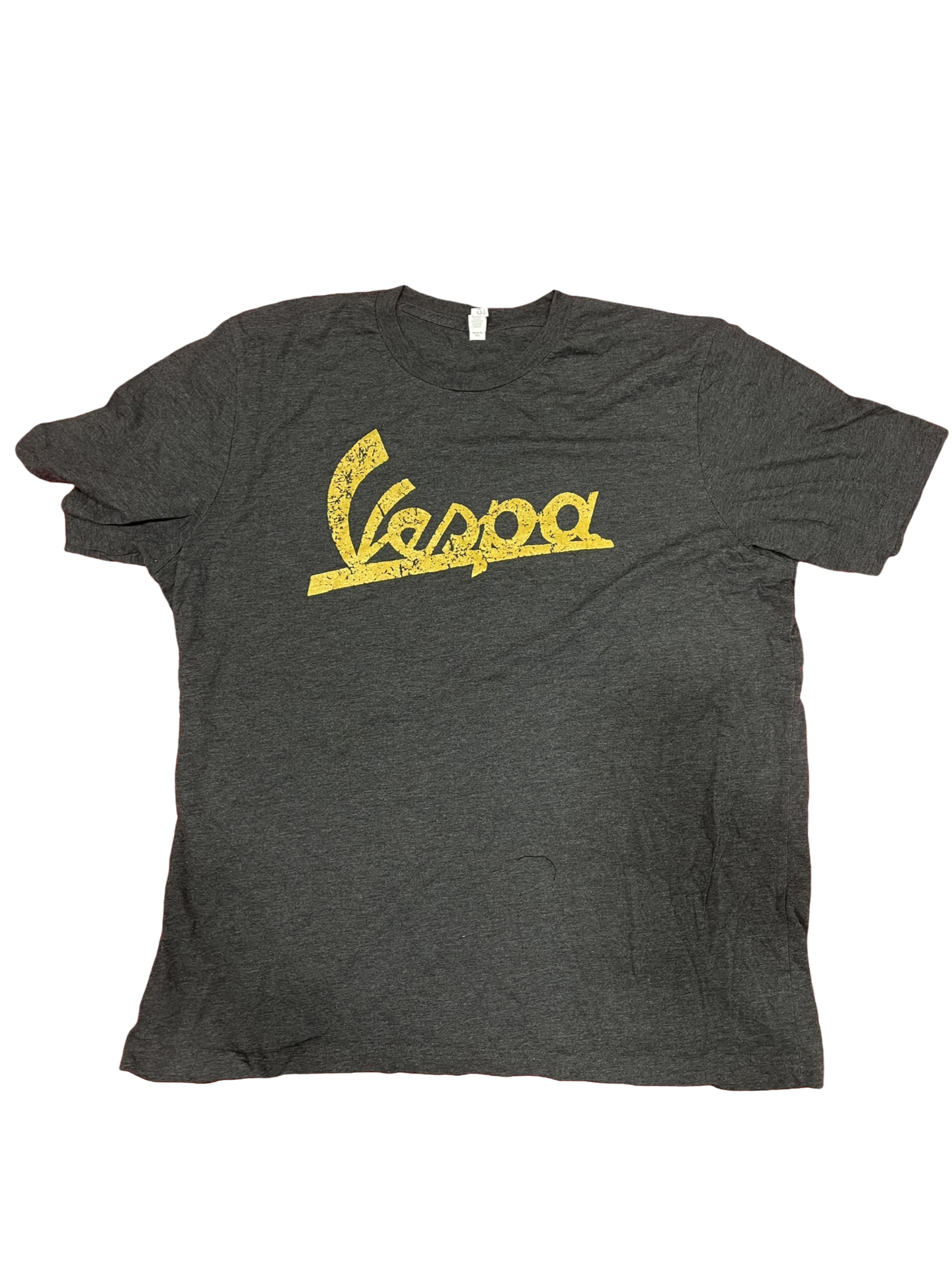 Vespa t-shirt grey/yellow