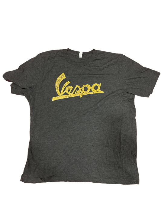 Vespa t-shirt grey/yellow