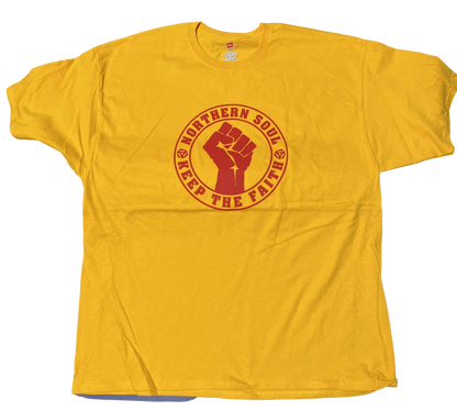 NORTHERN SOUL KEEP THE FAITH T-SHIRT