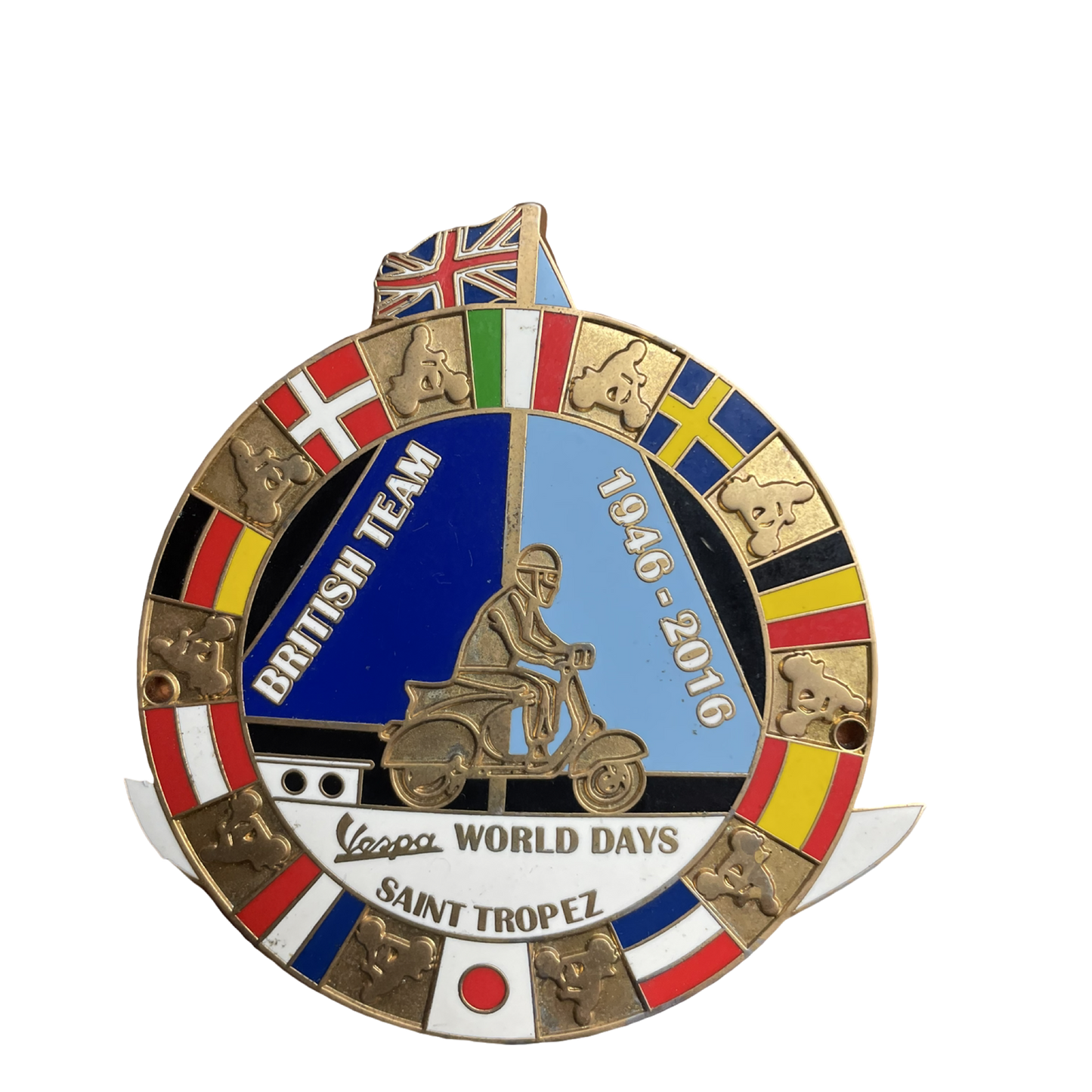 VESPA WORLD DAYS BADGE