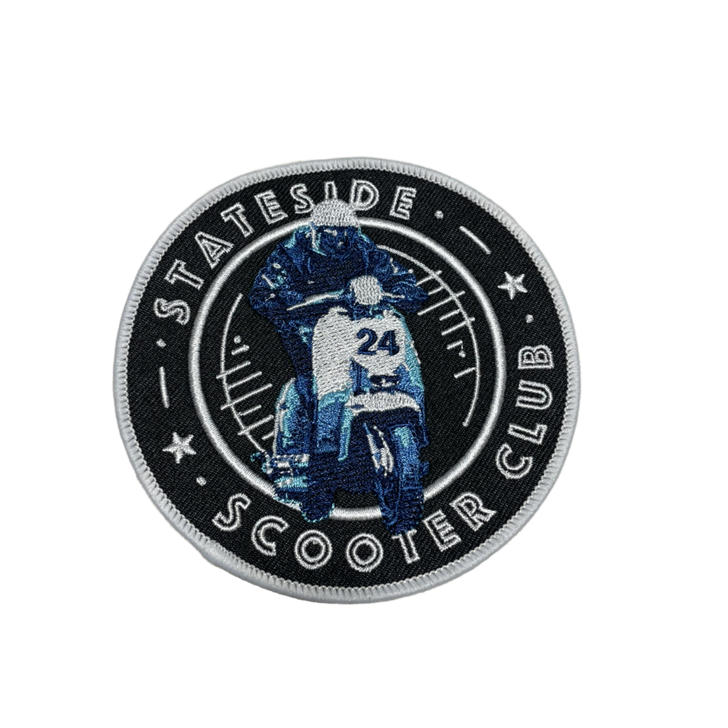 STATESIDE SCOOTER CLUB PATCH 4X4