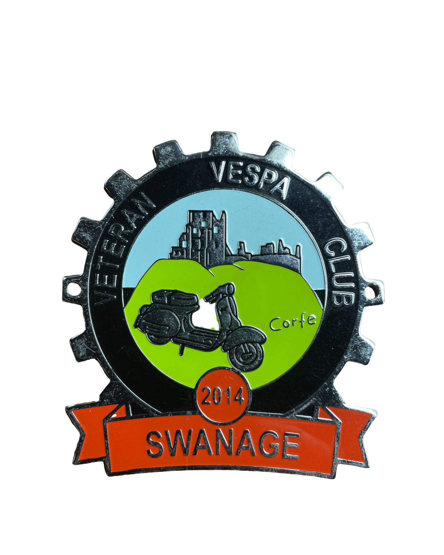 VETERAN VESPA CLUB BADGE