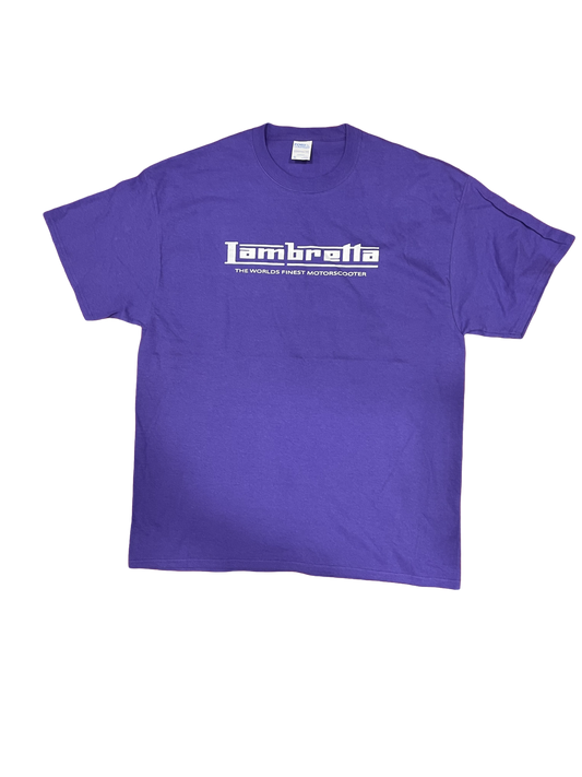 Lambretta t-shirt purple