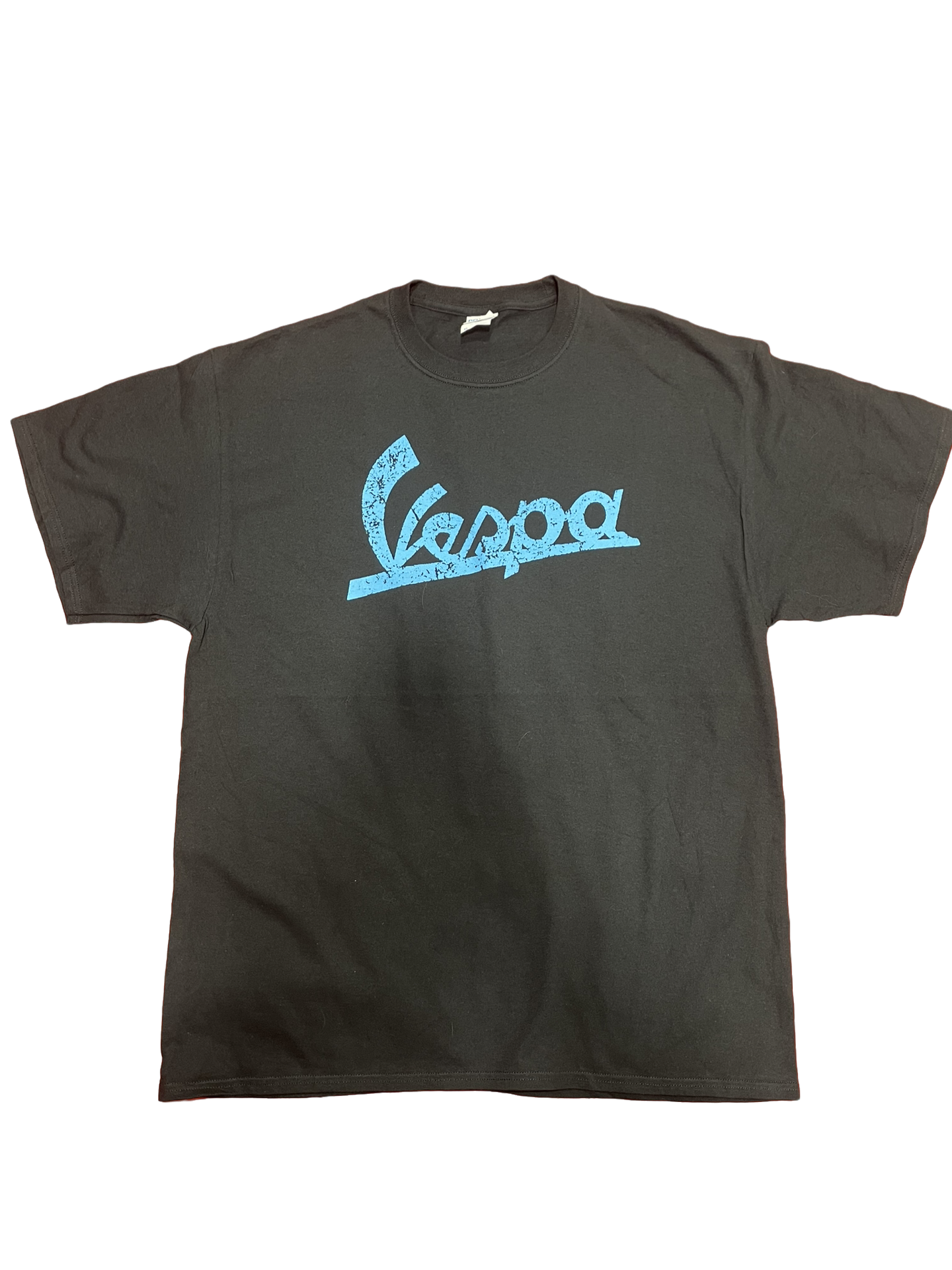 Vespa t-shirt black/light blue