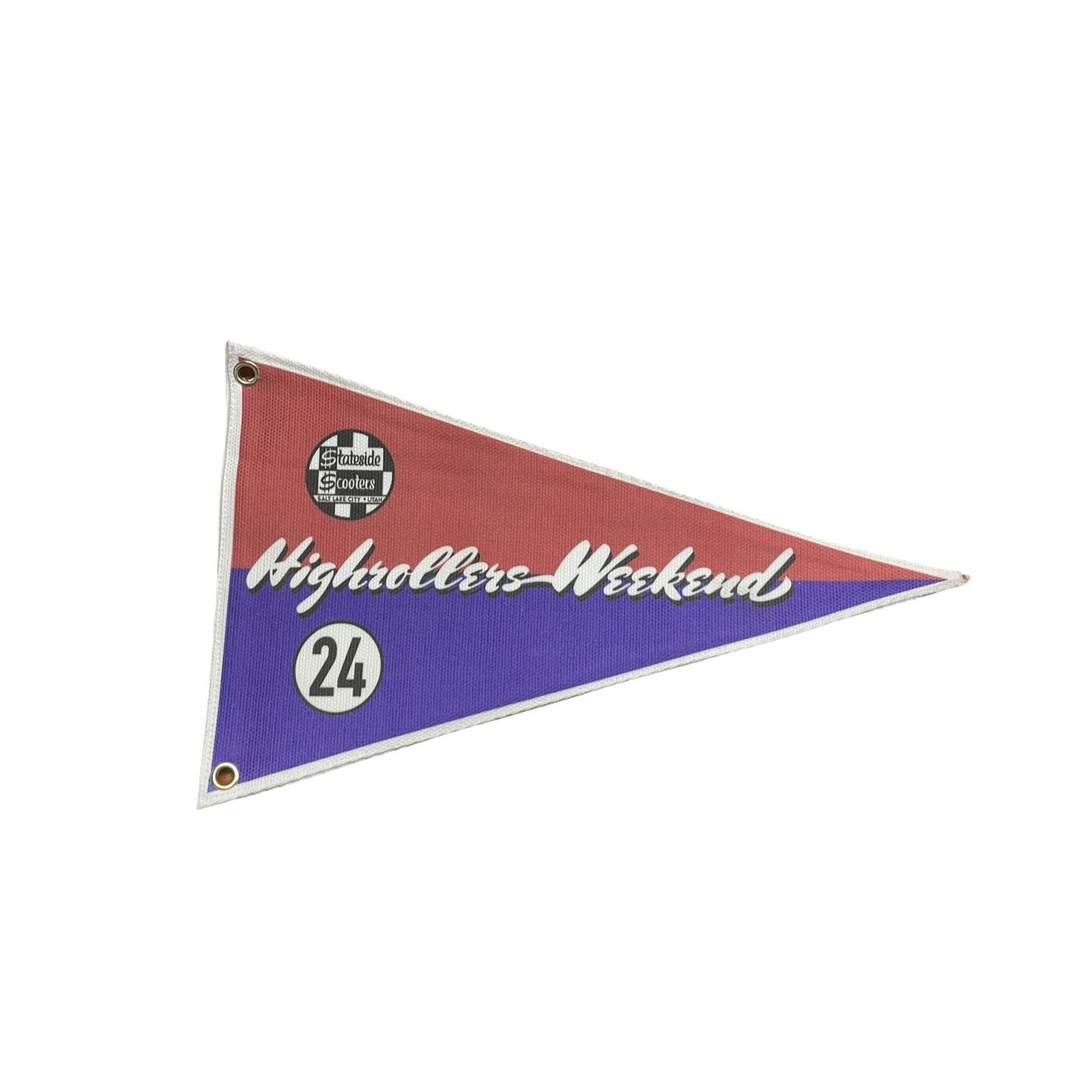 HIGH ROLLERS 2024 STATESIDE SCOOTERS PENNANT