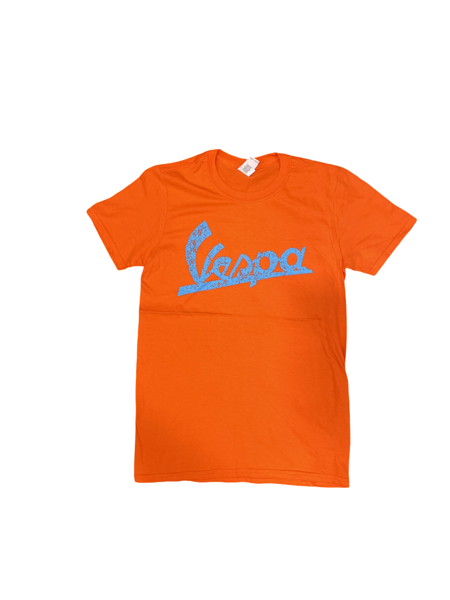 Vespa t-shirt orange/light blue