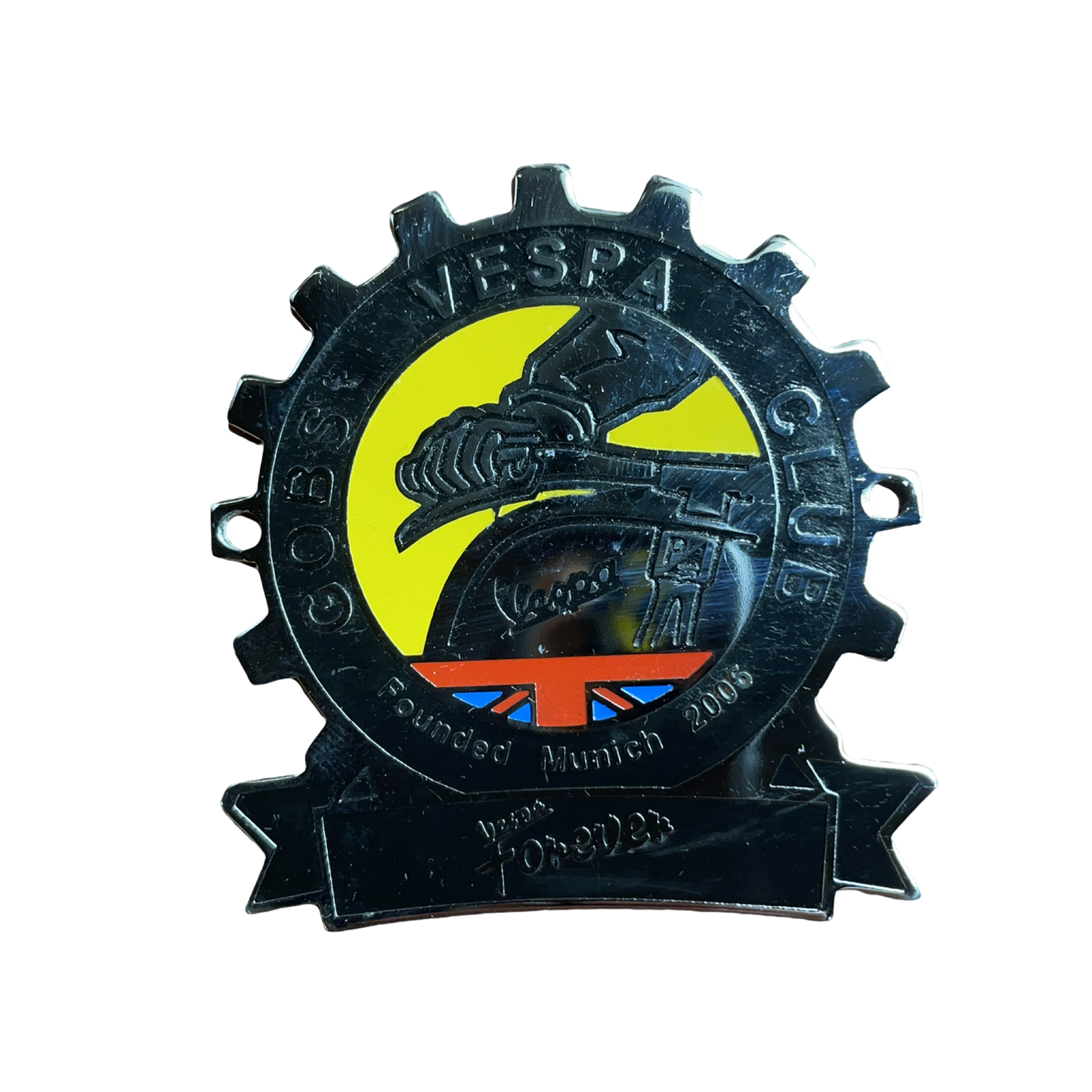 GOBBS VESPA CLUB BADGE