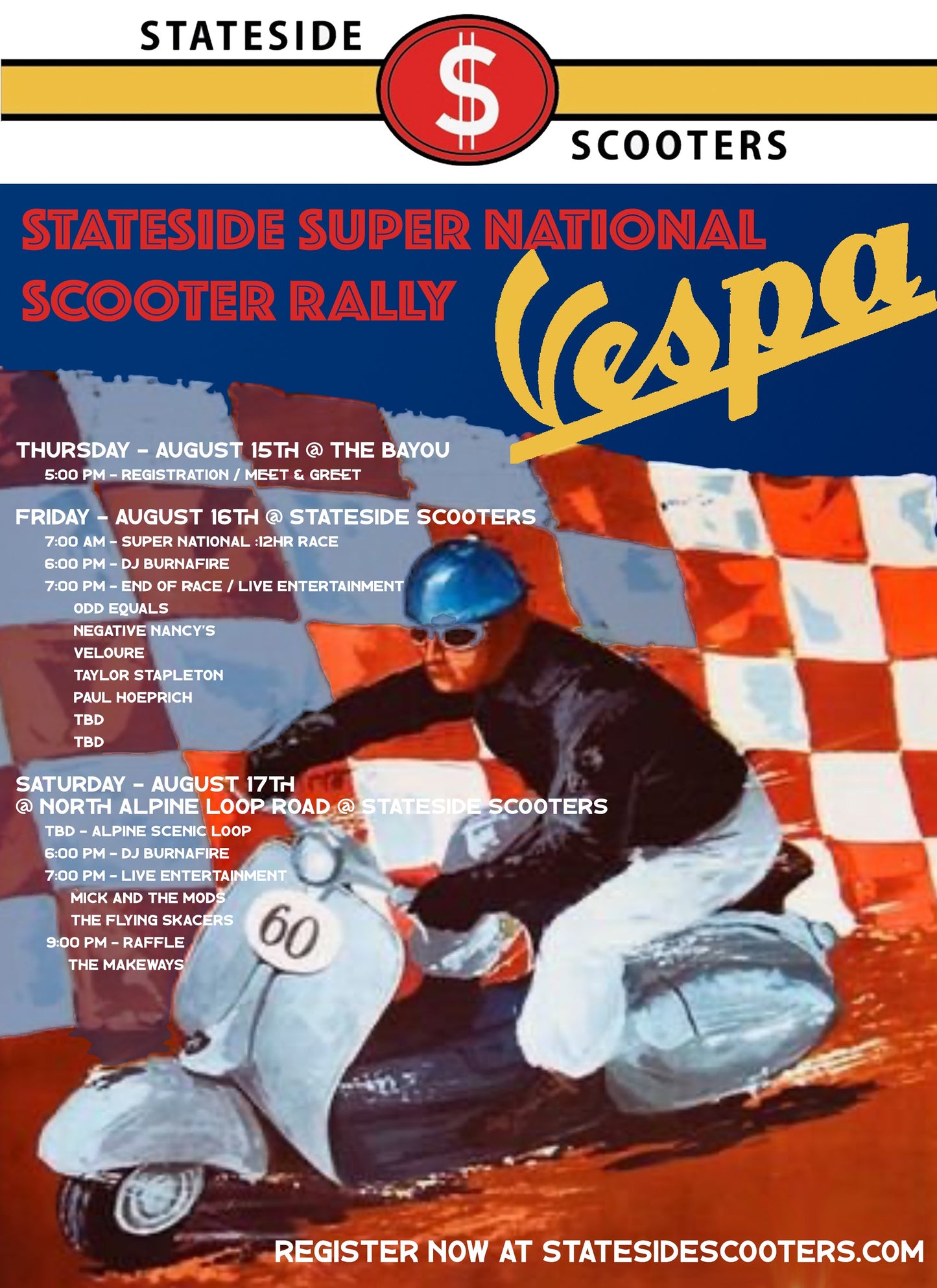 Stateside Super National Scooter Rally