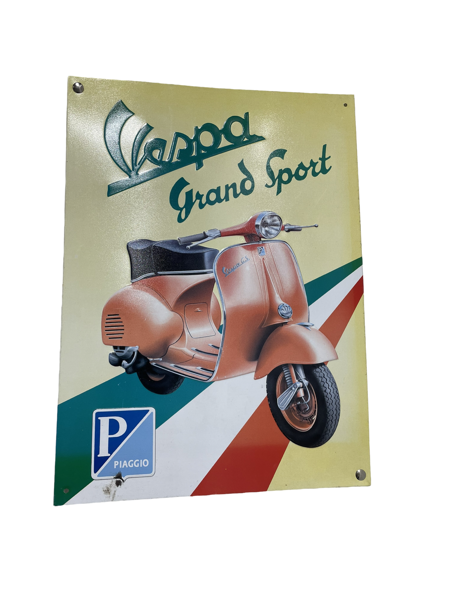 Grand Sport tin sign