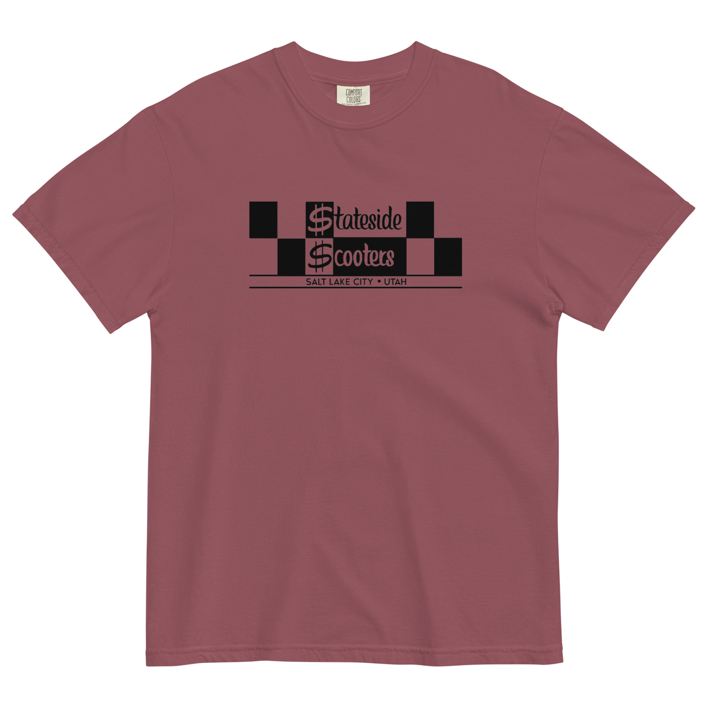 Stateside Scooters heavyweight t-shirt