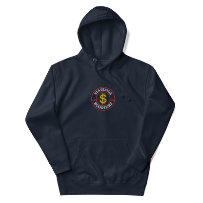 Stateside Scooters Embroidered Unisex Hoodie